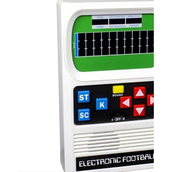 Mattel Basic Fun Classic, Retro Handheld Football Electronic Game, One Size Fits - Picture 8 of 8